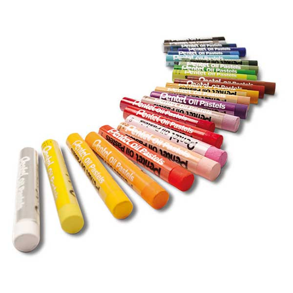 Pentel PHN4 pastels à l'huile (ot de 25) 246439 - 2