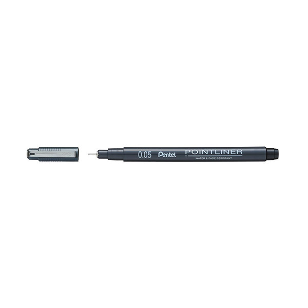 Pentel Pointliner S20P stylo-feutre pointe fine (0,05 mm) - noir 210298 - 1