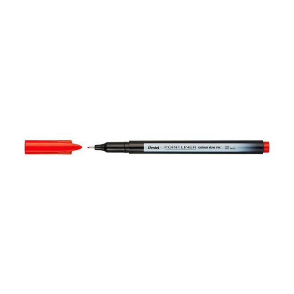 Pentel Pointliner S40 fineliner (0,4 mm) - rouge 494625 - 1