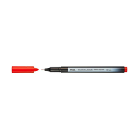 Pentel Pointliner S40 fineliner (0,4 mm) - rouge 494625