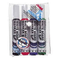 Set Pentel Maxiflo whiteboard marker (4 kleuren) 210345