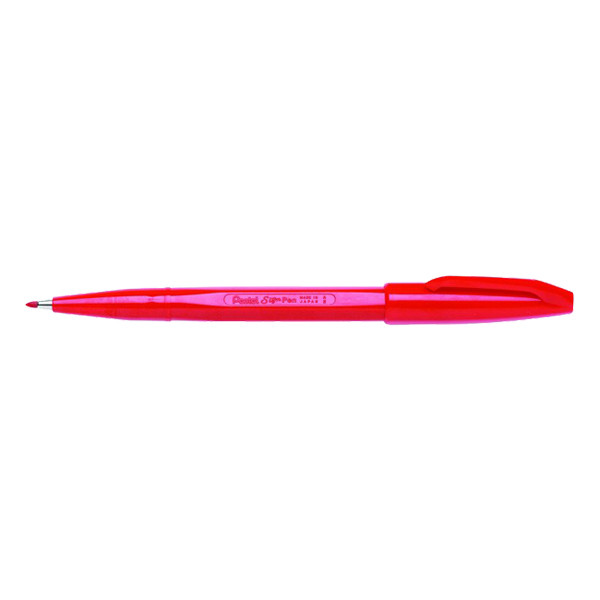 Pentel Sign S520 feutre à pointe fine (0,8 mm) - rouge 210078 - 1