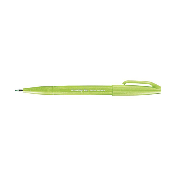 Pentel Sign SES15C feutre pinceau - vert clair 210115 - 1