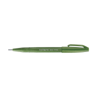 Pentel Sign SES15C feutre pinceau - vert olive 210114