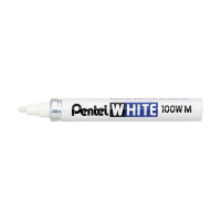 Pentel X100W marqueur peinture industrielle (3,9 mm ogive) - blanc 210088