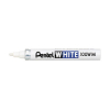 Pentel X100W marqueur peinture industrielle (3,9 mm ogive) - blanc 210088 - 1