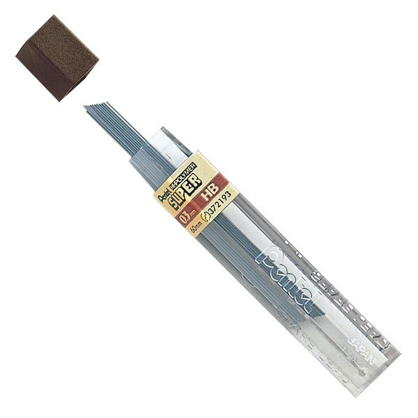 Pentel mine 0,3 mm HB (12 recharges) 210014 - 1