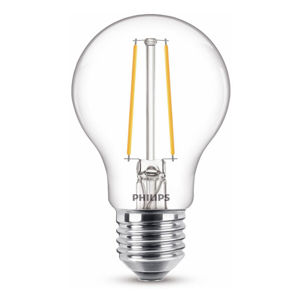 Philips E27 ampoule LED à filament poire 2,2W (25W) - blanc chaud LPH02332 - 1