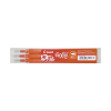 Pilot Frixion recharge de stylo à bille (3 pièces) - orange 405021 - 1