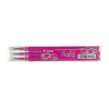 Pilot Frixion recharge de stylo à bille (3 pièces) - rose 405016 - 1