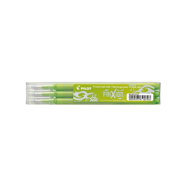 Pilot Frixion recharge de stylo à bille (3 pièces) - vert clair 405043 - 1