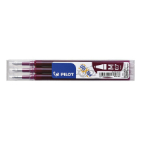 Pilot Frixion recharge stylo à bille (3 pièces) - rouge bordeaux 405506