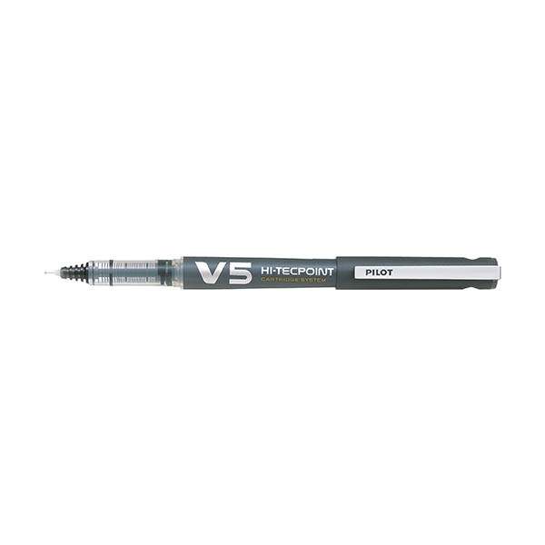 Pilot Hi-Tecpoint V5 Begreen stylo roller rechargeable - noir 279932 - 1