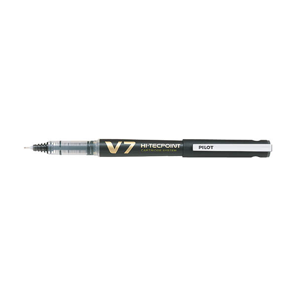 Pilot Hi-Tecpoint V7 Begreen stylo roller rechargeable - noir 279934 - 1