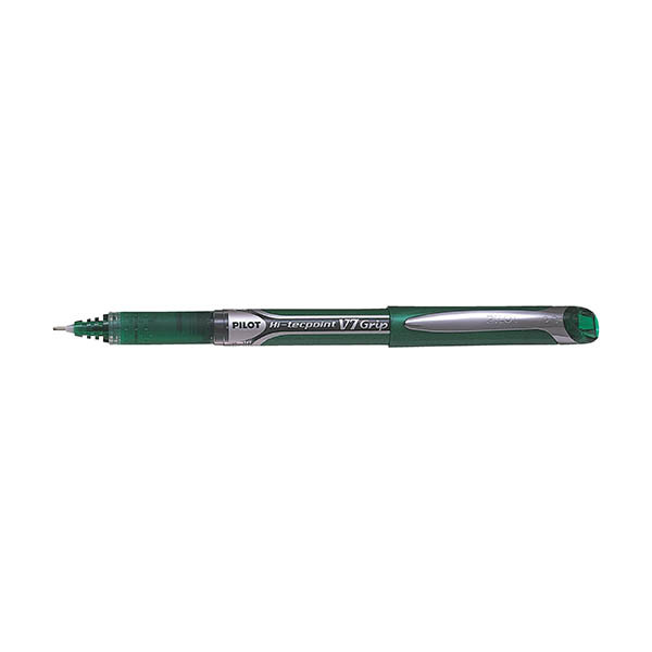 Pilot Hi-Tecpoint V7 Grip stylo roller - vert 279929 - 1