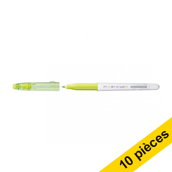 Offre : 10x Pilot Frixion Color stylo-feutre (0,4 mm ogive) - vert clair 405534 - 1