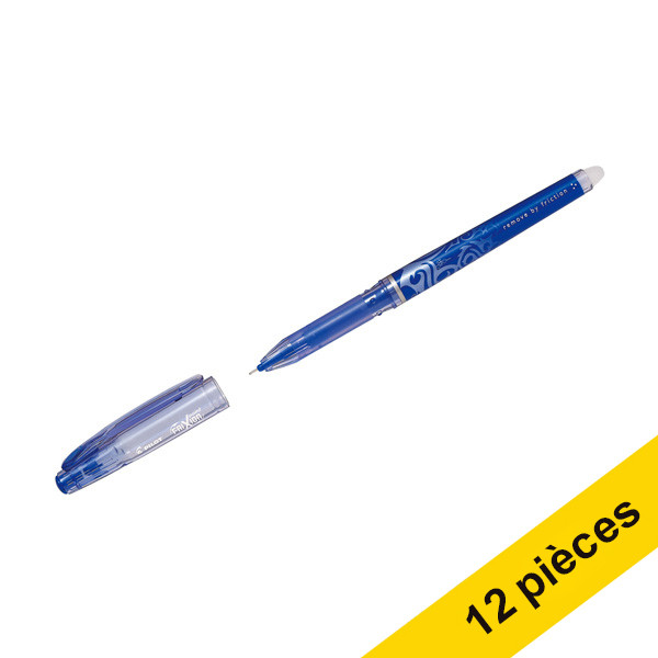 Offre : 12x Pilot Frixion Point stylo roller - bleu 240087 - 1