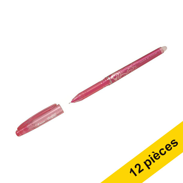 Offre : 12x Pilot Frixion Point stylo roller - rose 240090 - 1