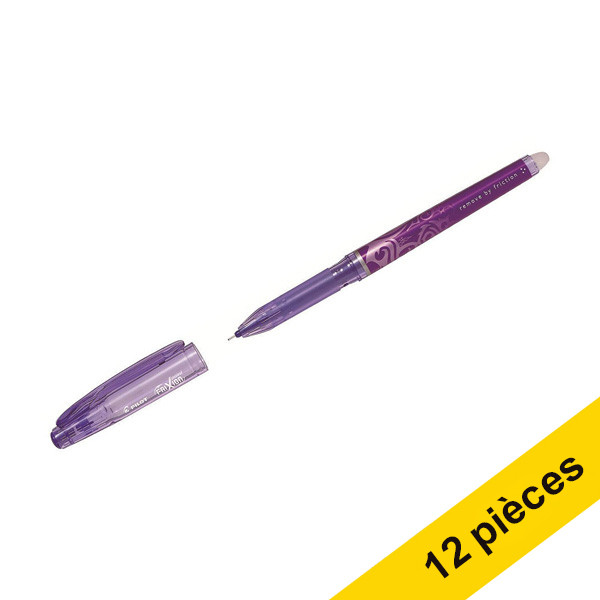 Offre : 12x Pilot Frixion Point stylo roller - violet 240092 - 1