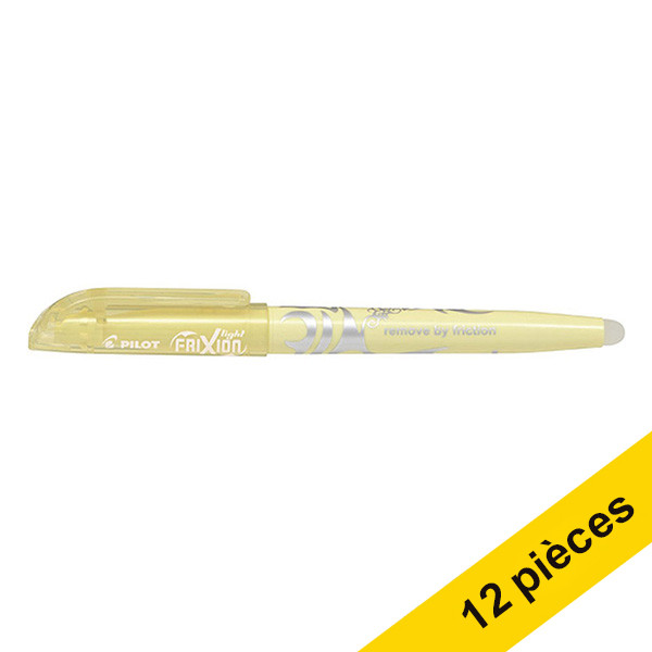 Offre : 12x Pilot Frixion Soft Light surligneur - jaune 405518 - 1