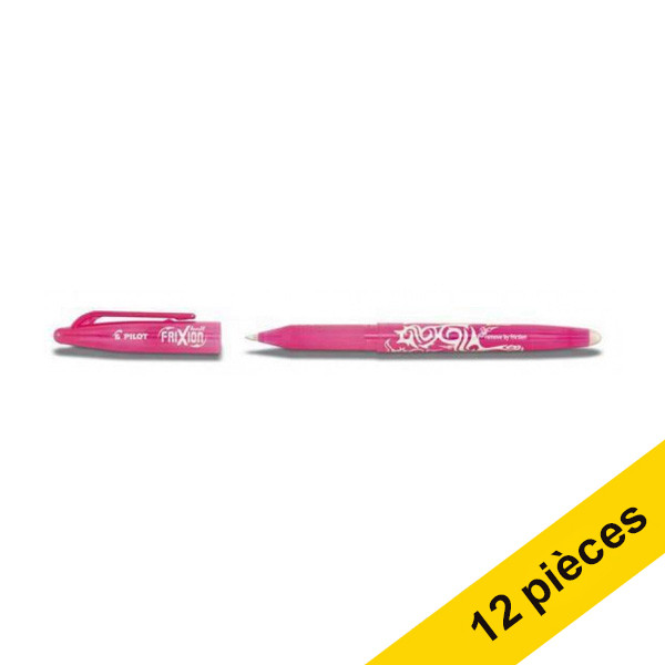 Offre : 12x Pilot Frixion stylo-bille - rose 240073 - 1