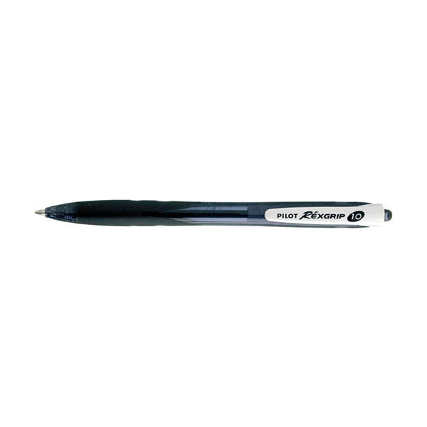 Pilot Rexgrip Begreen stylo à bille pointe moyenne - noir 279913 - 1
