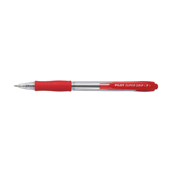Pilot Super Grip stylo à bille rétractable pointe fine - rouge 279900 - 1