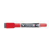 Pilot V-Board Master S marqueur pour tableau blanc à pointe extra fine avec effaceur - rouge 279979 - 1