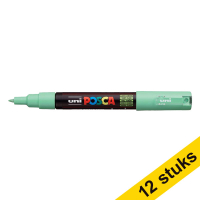 Offre : 12x POSCA PC-1MC marqueur acrylique (0,7 - 1 mm conique) - vert clair