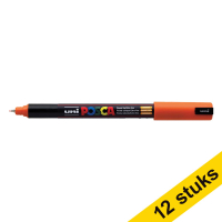 Offre : 12x POSCA PC-1MR marqueur acrylique (0,7 mm ogive) - orange