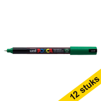 Offre : 12x POSCA PC-1MR marqueur acrylique (0,7 mm ogive) - vert foncé