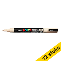 Offre : 12x POSCA PC-3M marqueur acrylique (0,9 - 1,3 mm ogive) - beige