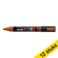 Offre : 12x POSCA PC-5M marqueur acrylique (1,8 - 2,5 mm ogive) - bronze