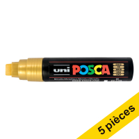 Offre : 5x POSCA PC-17K marqueur acrylique (15 mm rectangulaire) - or