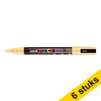 Offre : 6x POSCA PC-3M marqueur acrylique (0,9 - 1,3 mm ogive) - rose saumon