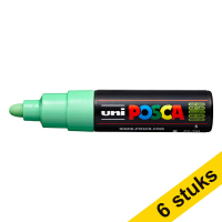 Offre : 6x POSCA PC-7M marqueur acrylique (4,5 - 5,5 mm ogive) - vert clair