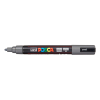 Posca PC-5M verfmarker diepgrijs (1,8 - 2,5 mm rond) 424485 - 1