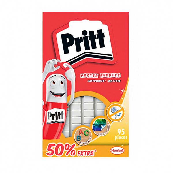 Pritt Poster Buddies pâte adhésive (95 pièces) 201819 - 1
