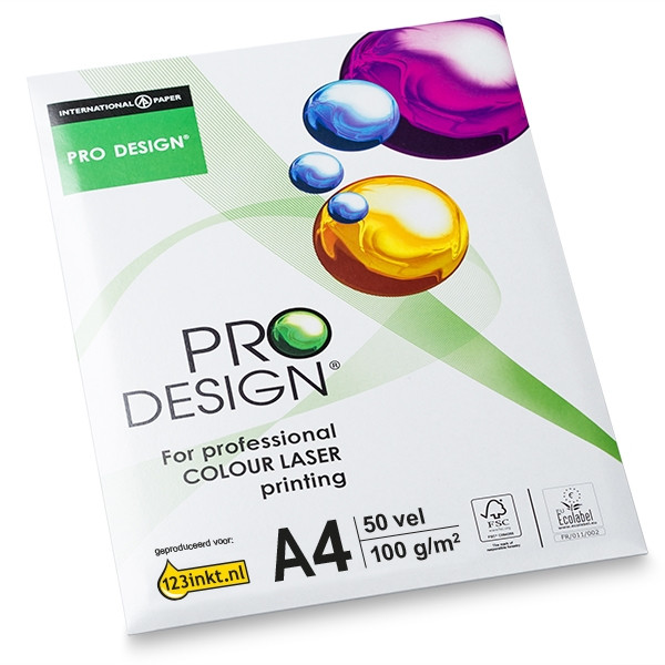 Pro-Design papier 1 paquet de 50 feuilles A4 - 100 g/m² 069001 - 1