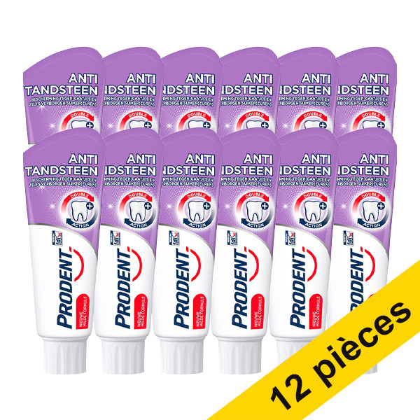 Aanbieding: 12x Prodent Anti Tandsteen tandpasta (75 ml) SPR00032 - 1