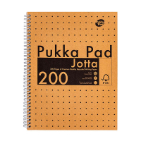 Pukka Pads Kraft Jotta cahier à spirale A4 ligné 80 g/m² 100 feuilles 200456