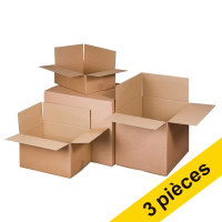Offre : 3x Raadhuis carton d'expédition 200x200x110 mm (10 pièces) 209405