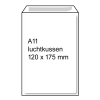 Raadhuis enveloppe à bulles 120 x 175 mm - A11 autocollant (5 pièces) - blanc