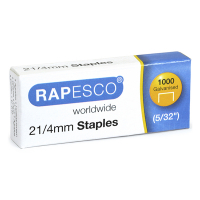 Rapesco 21/4 agrafes galvanisées (1000 pièces) 226822