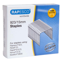 Rapesco 23/15 agrafes galvanisées (1000 pièces) 226818