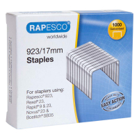 Rapesco 23/17 agrafes galvanisées (1000 pièces) 226819