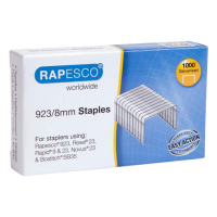 Rapesco 23/8 agrafes galvanisées 1000 pcs 226815