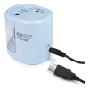 Rapesco PS12-USB taille-crayon électrique - bleu poudre 202073 - 3