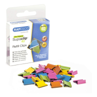 Rapesco Supaclip 40 pince à papier recharge (50 pièces) - assorti 202086