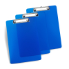Rapesco porte-bloc A4 vertical (3 pièces) - bleu transparent 221673 - 1
